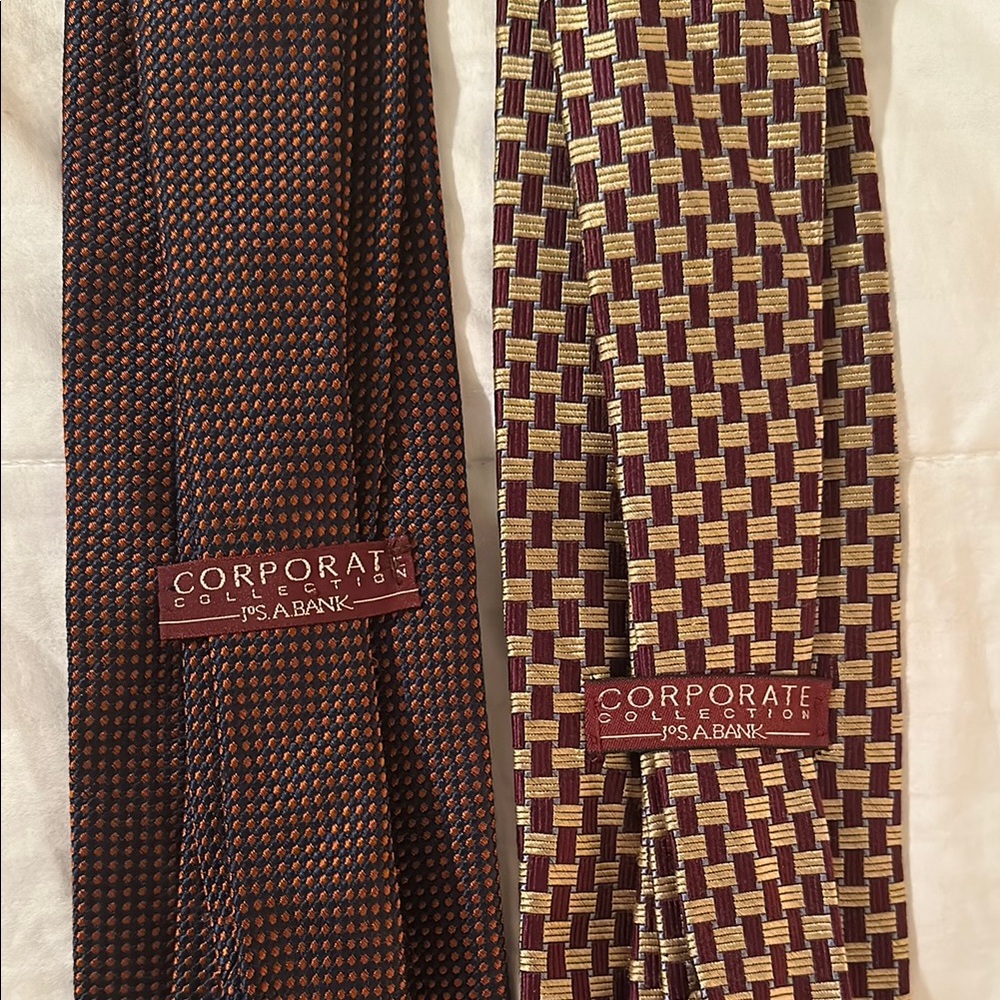 Men's Brown and Gold Patterned Pants